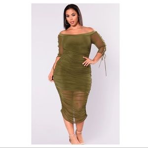 “ olive this dress”